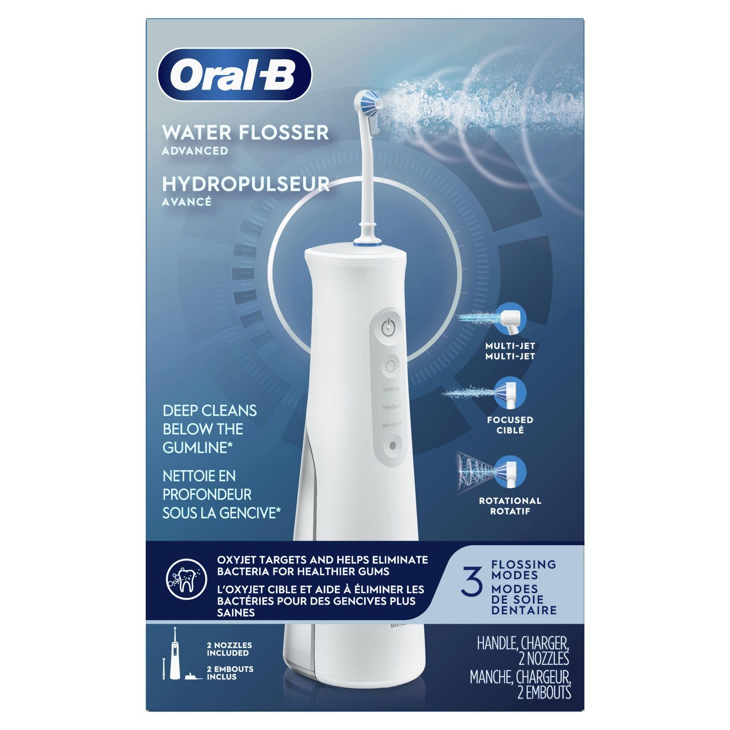 Tăm nước Oral B Aquacare 6 với 3 chế độ luông nước