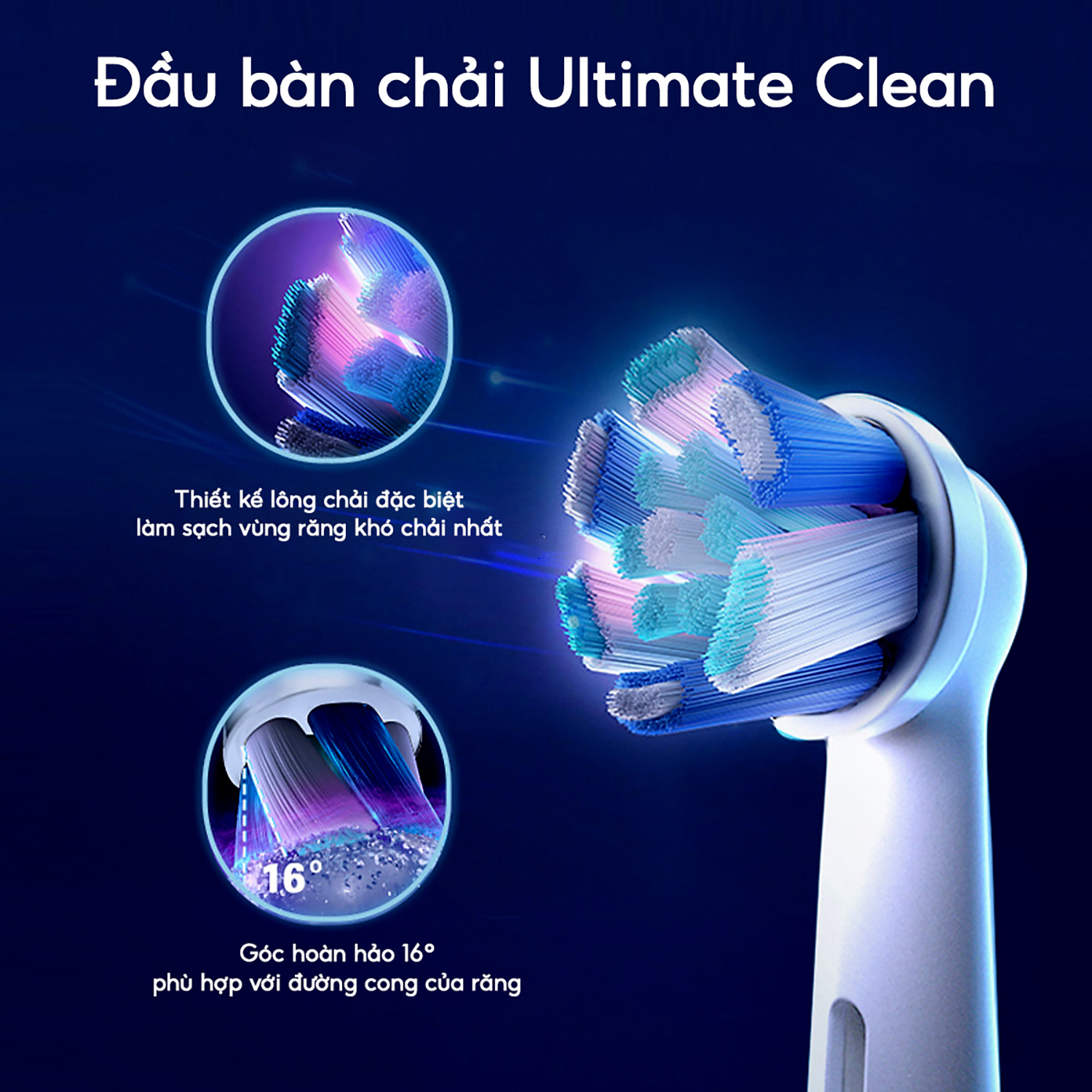 Bàn chải điện Oral-B iO Series 3s - Thiết kế nhỏ gọn, thao tác đơn giản, 3 chế độ chải, vòng màu phát sáng, cảm biến áp suất thông minh | Lazada.vn