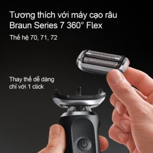 Bộ lưỡi thay thế máy cạo râu Braun Series 7 chính hãng 11 Bộ lưỡi thay thế máy cạo râu Braun Series 7 chính hãng