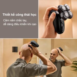 Máy cạo tóc sát da đầu Philips Head Shaver Pro Series 5000 HS5980 23 Máy cạo tóc sát da đầu Philips Head Shaver Pro Series 5000 HS5980