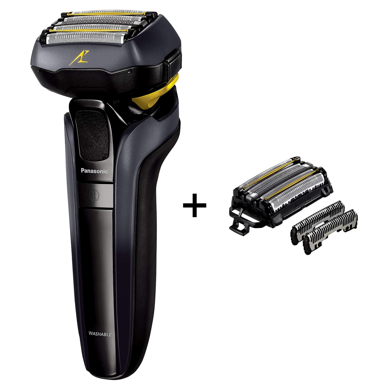 Máy cạo râu Panasonic LAMDASH 5 lưỡi ES-TLVFE-K, kèm lưỡi dự phòng 2 Máy cạo râu Panasonic LAMDASH 5 lưỡi ES-TLVFE-K, kèm lưỡi dự phòng - Ảnh 2