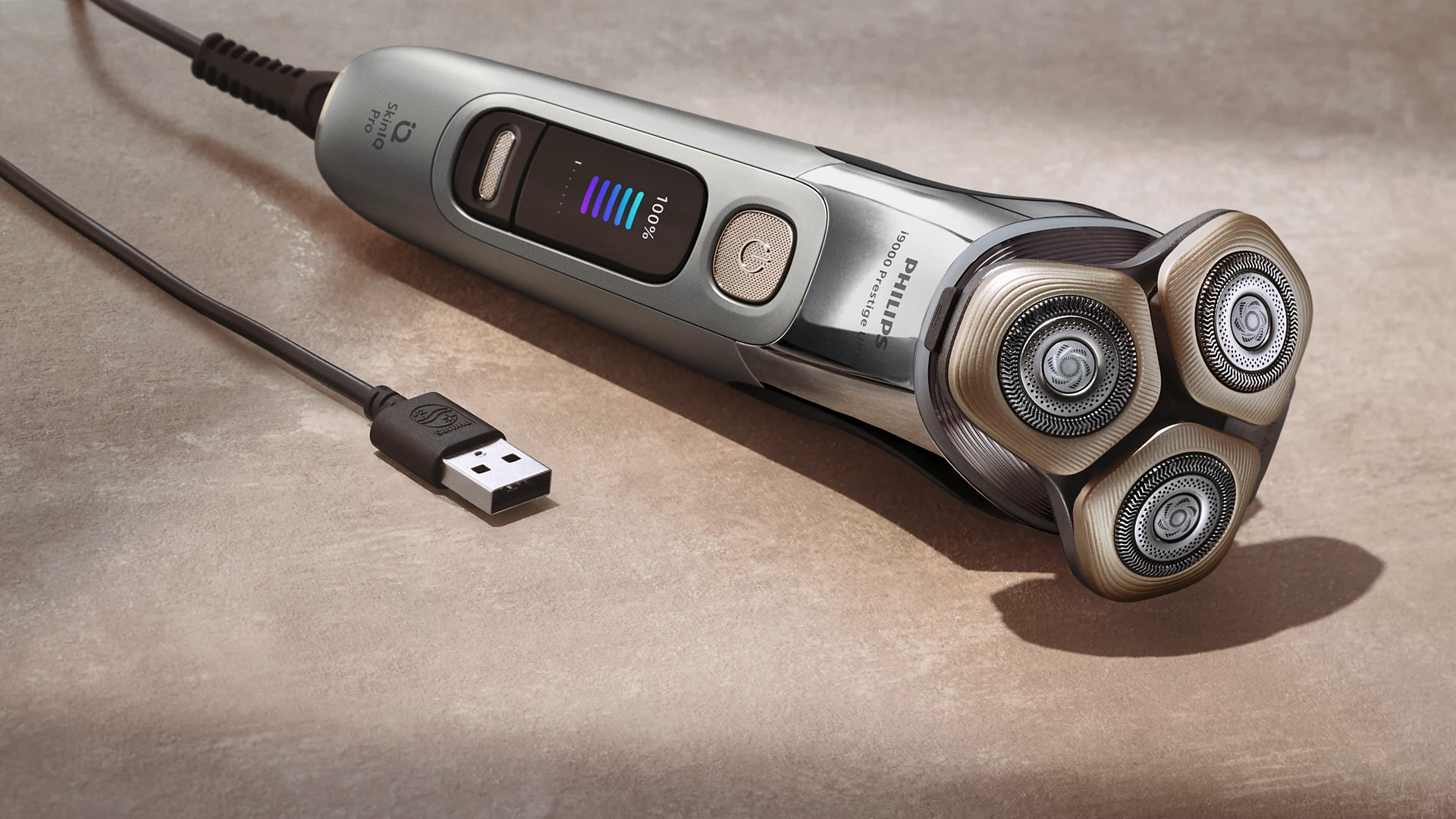 Máy cạo râu Philips series i9000 Prestige Ultra SenseIQ Pro XP9404/38, màu Chrome 15 Máy cạo râu Philips series i9000 Prestige Ultra SenseIQ Pro XP9404/38, màu Chrome - Ảnh 15