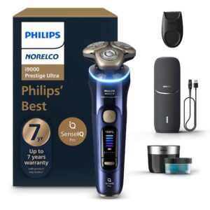 Máy cạo râu Philips i9000 Prestige Ultra SenseIQ Pro XP9401/92, màu Xanh Adriatic