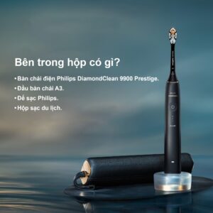 Bàn chải điện Philips Sonicare 9900 Prestige with SenseIQ