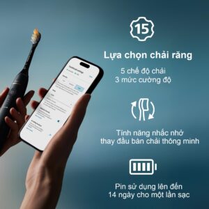 Bàn chải điện Philips Sonicare 9900 Prestige with SenseIQ
