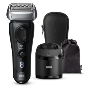 Trang chủ 57 Máy cạo râu Braun Series 8 8460cc với Smart Care 5 in 1, màu đen