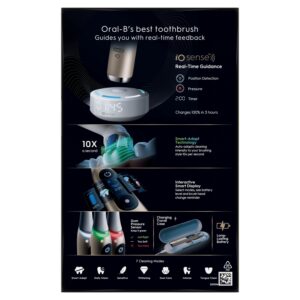 Bàn chải điện cao cấp Oral-B iO 10 Eclipse Gold Special Edition