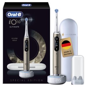 Bàn chải điện cao cấp Oral-B iO 10 Eclipse Gold Special Edition