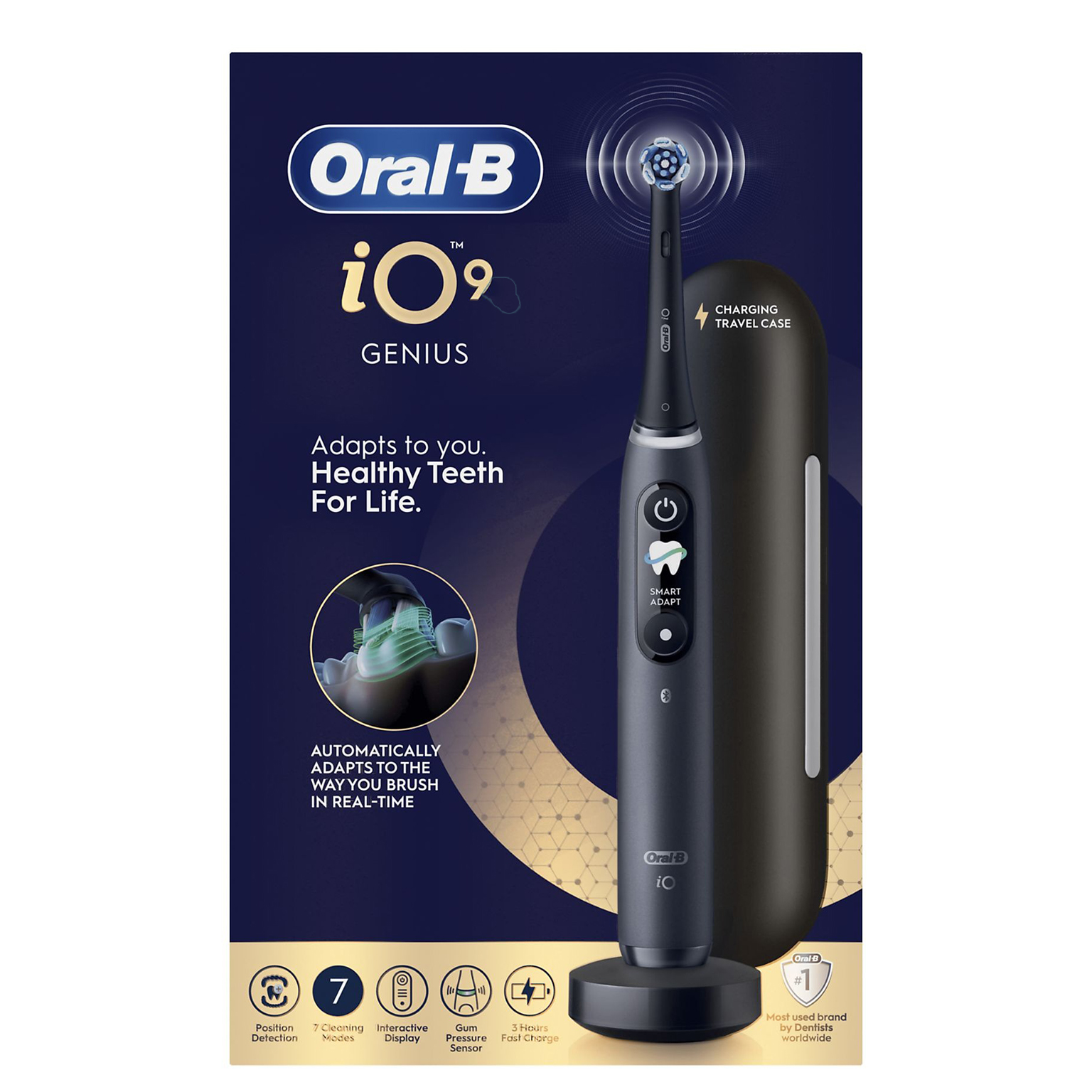 Bàn chải điện Oral-B iO 9 Genius bản Đức 12 Bàn chải điện Oral-B iO 9 Genius bản Đức