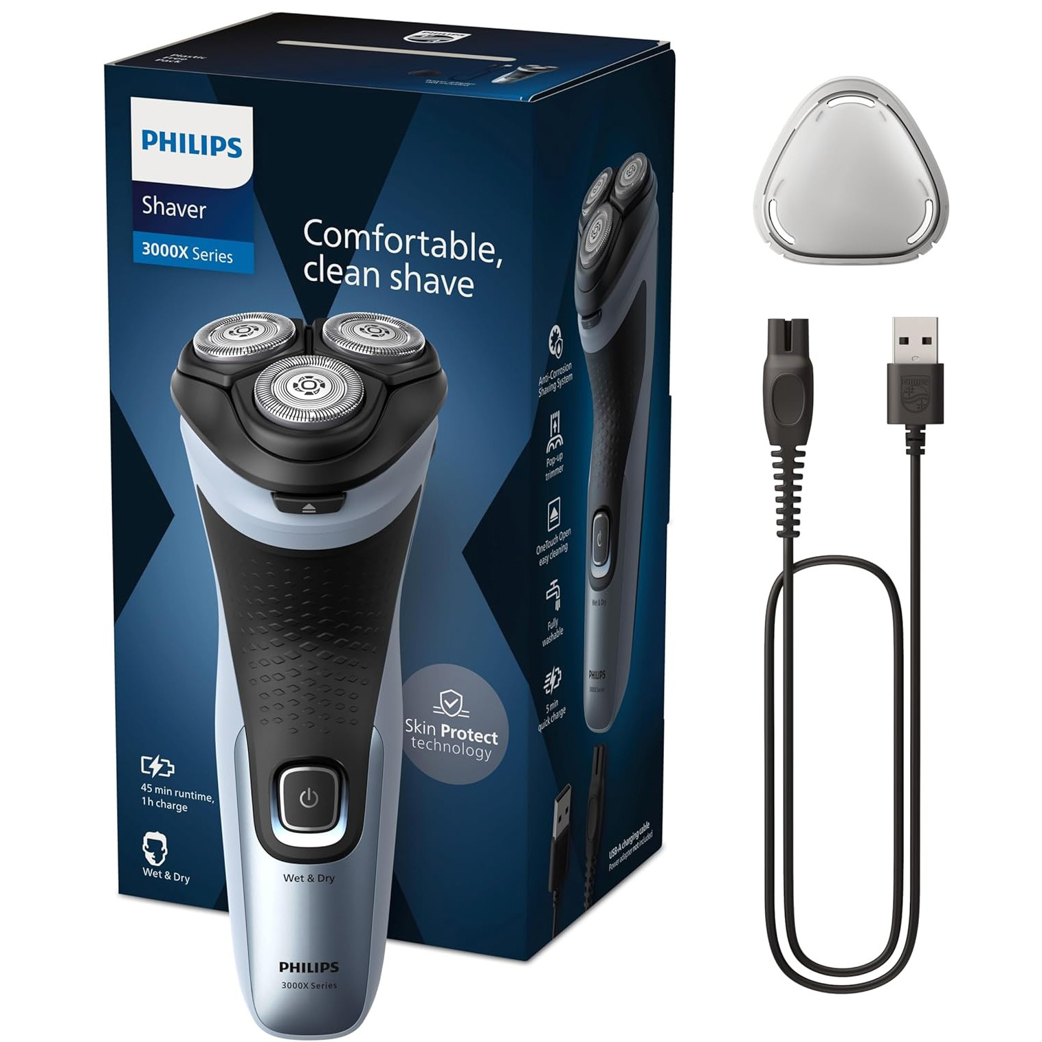 Máy cạo râu Philips series 3000X, model X3003/00 1 Máy cạo râu Philips series 3000X, model X3003/00